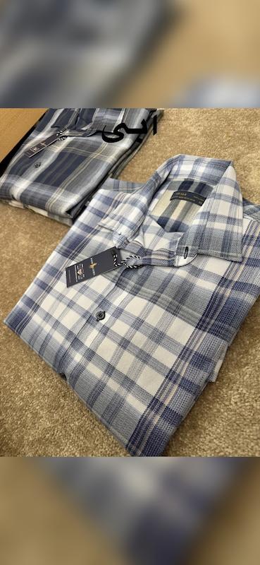 پیراهن چهارخانه آستین بلند ۲۶۵۶